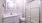 a bathroom with a glass shower